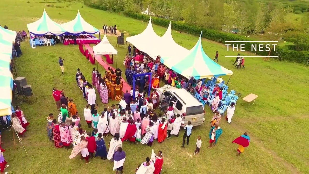 Favorite Maasai Wedding Drone Shots