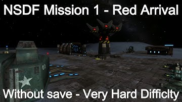 Battlezone 98 Redux - NSDF Mission 1 - Red Arrival - Without save - Very Hard Difficulty