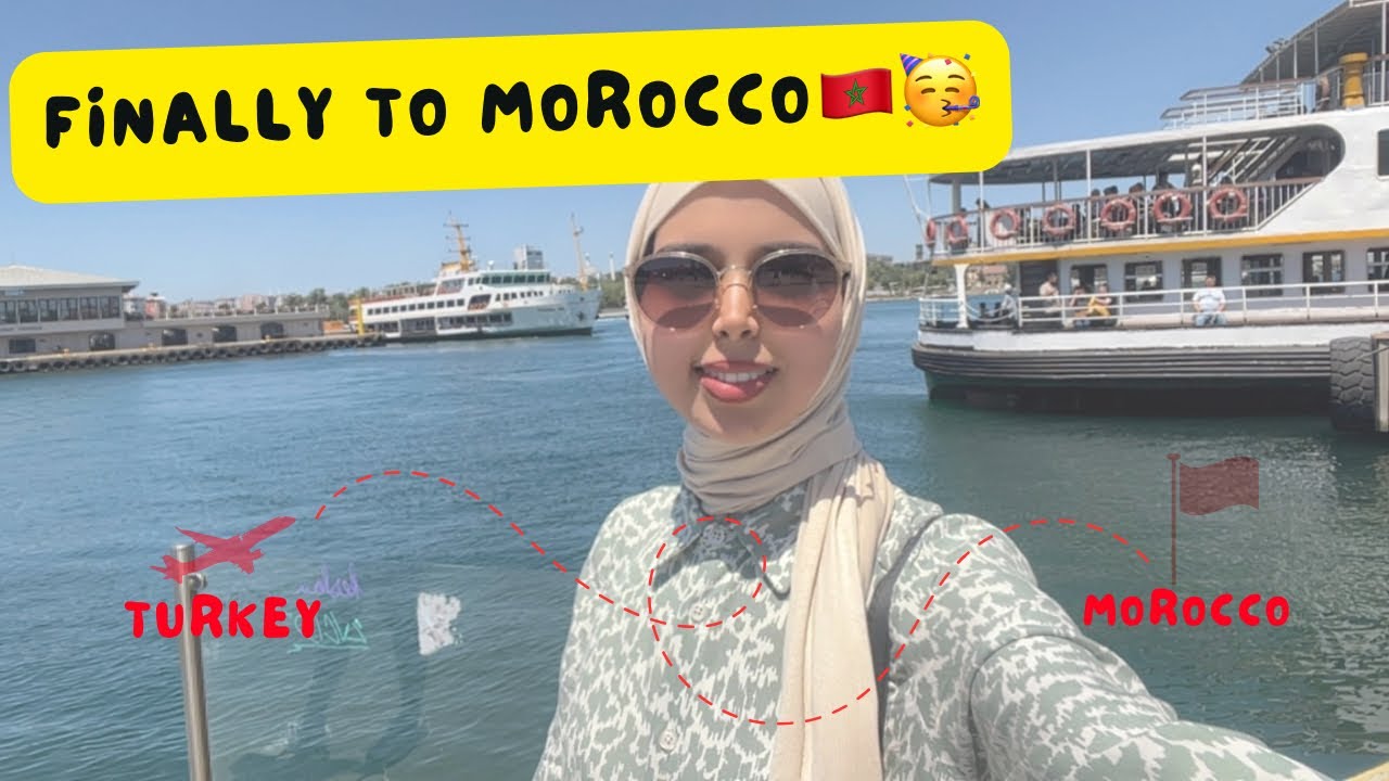 وأخيرا إلى المغرب🇲🇦🥳أكثر من 24 ساعة ديال الطريق من تركيا إلى المغرب🥹