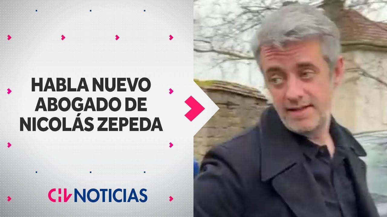 HABLA NUEVO ABOGADO de Nicolás Zepeda a horas del juicio de apelación - CHV Noticias
