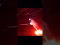 Night wingsuit flying.