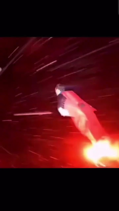 Night wingsuit flying.