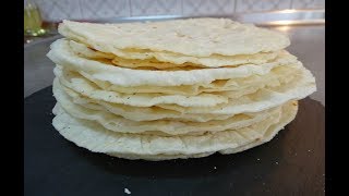 МЕКСИКАНСКИЕ ЛЕПЕШКИ ИЗ КУКУРУЗНОЙ МУКИ -TORTILLAS простой рецепт от Inga Avak