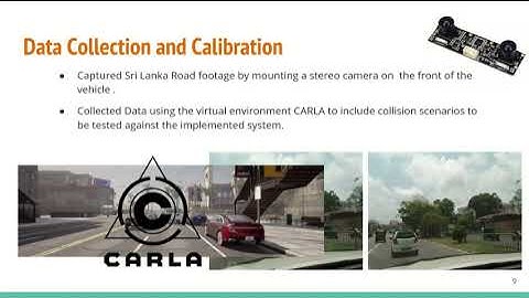 Vision based vehicle collision warning system