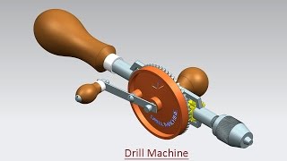 Drill Machine (Volume-2) Video Tutorial -- Siemens NX
