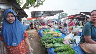 traditional market in Indonesia