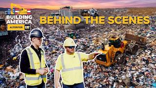 How Cat Equipment Powers a Modern Landfill | GFL Environmental | Building America