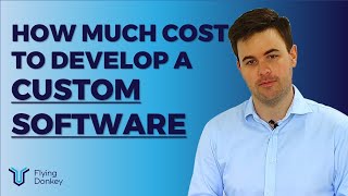 How much does it cost to develop software?