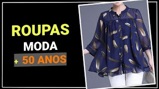 45 Belíssimas Roupas para Senhoras | Moda mais de 50 Anos ️