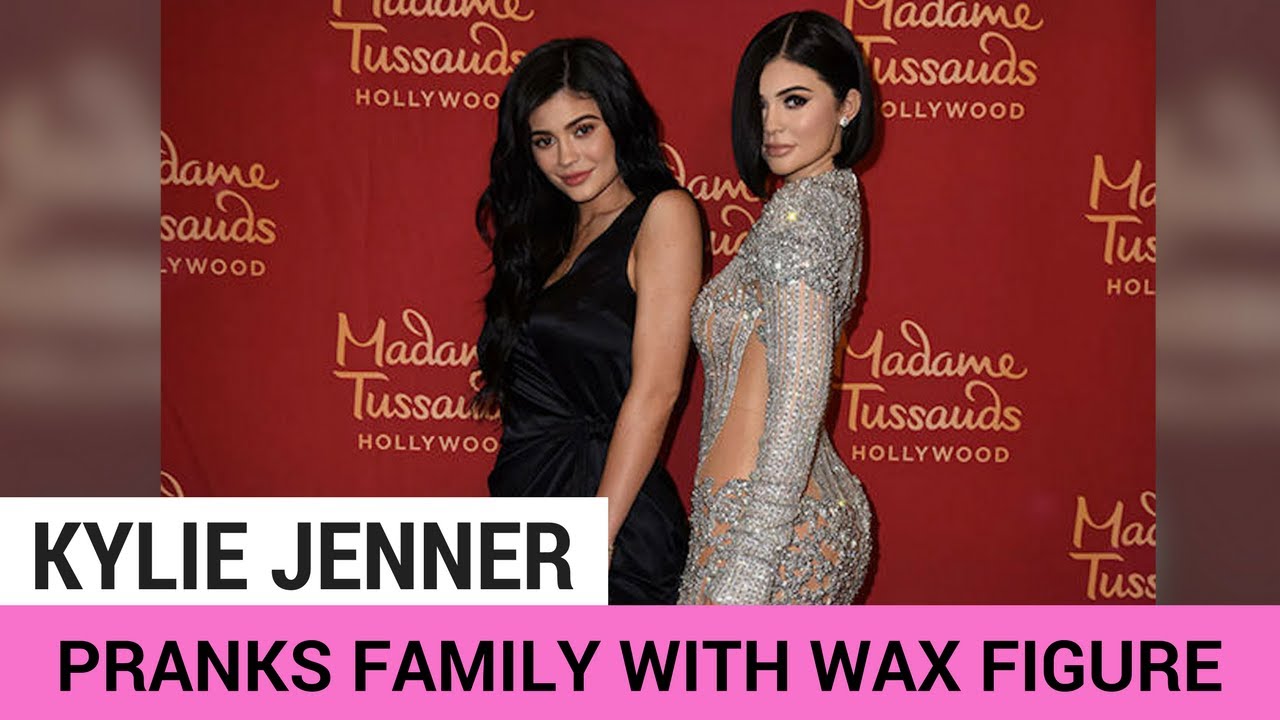 Kylie Jenner: New Mom's Wax Figure Steps Out with Stroller