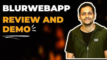 How To Blur Out Information in your Browser - BlurwebApp Demo