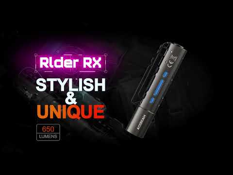 New Rider RX EDC Flashlight