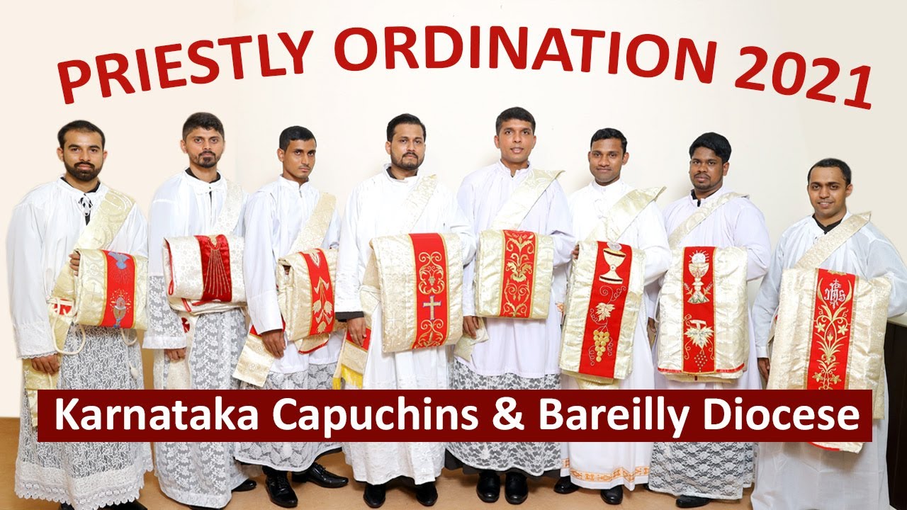 Priestly Ordination | 2021 | Karnataka Capuchins | Bareilly Diocese | St. Anne's Friary, Mangalore.