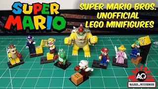 Unboxing Coleccion de Figuras no oficial LEGO Super Mario Bros #mariobros #lego #juguetes #mario