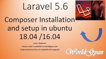 Install Laravel Composer in Ubuntu 18.04/16.04