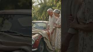 From Rust to Romance ❤️ Old Couple Finds a Rusty Ferrari and Creates a Dream Love Car!