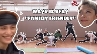 WayV is very “Family Friendly!”
