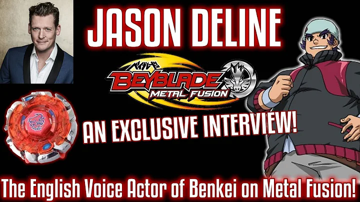 JASON DELINE INTERVIEW Voice Of Benkei on Beyblade...