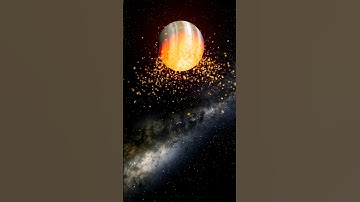 Planetary collision 💥 #earth vs #jupiter #space