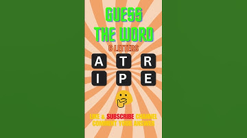 Guess the word riddle - Part 10 #wordgames #shorts #puzzletime  #guesstheword