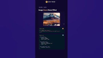 CSS Image Zoom Hover Effect #shots #shortvideo #html #css