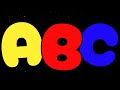 💤 Relaxing Slow ABC Song with 3D Letters | Toddler Alphabet Video