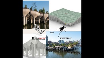 Little Island Park / Heatherwick Studio + MNLA// in grasshopper #grasshopper #rhino