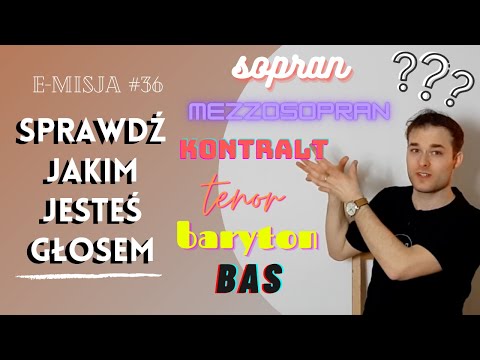 [E-MISJA #36] Jakim jesteś głosem? Sprawdź!