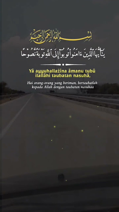 Ya ayyuhalladzina amanu tubu ilallah
