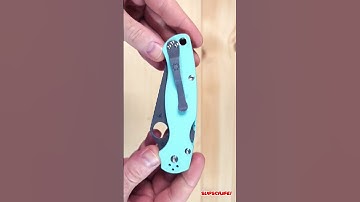 Spyderco Exclusive "RELIC" PM2!!! #shorts #custom