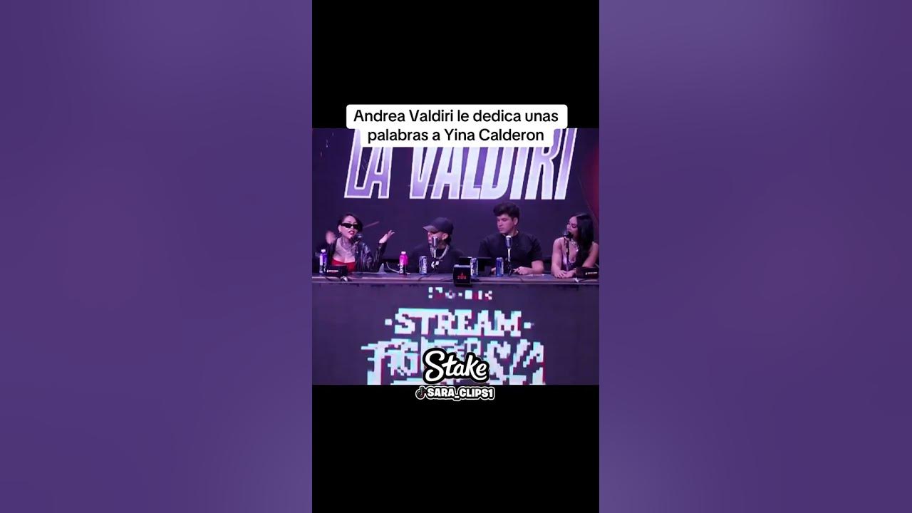 Andrea valdiri le dedica unas palabras a yina calderon #westcol #