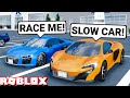 Mean Super Car Owner Wants To Race MY New Super Car in Greenville! (Roblox)
