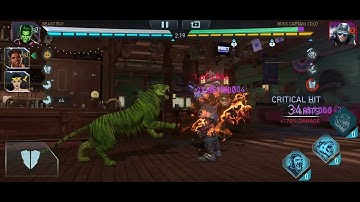 Captain Cold ONE SHOT w BB - Advent of Chaos H7T1 - Injustice 2 Mobile (Free to play)