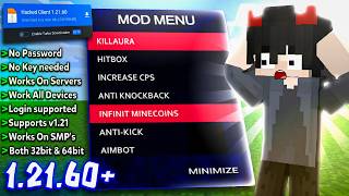 The Most Insane Mod Menu Hacked Client For Mcpe 1.21.60 Is Back