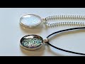 #1207 How To Make DIY  Gorgeous Faux Opal Pendants WITHOUT Resin