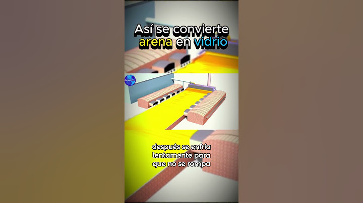 Así se convierte arena en vidrio #curiosidades #vidrio #fabricación #ciencia #sorprendente #fyp