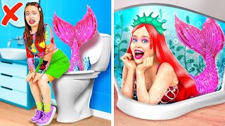 DIY Colorful Rainbow Toilet 🌈 😍 Funny Moments By 123GO! TRENDS #shorts