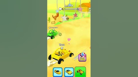New funny car racing Shape-shifting new casual level Walkthrough android #gaming