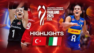 Türkiye 🇹🇷 vs. Italy 🇮🇹 Final - Highlights | Women's World Championships 2025