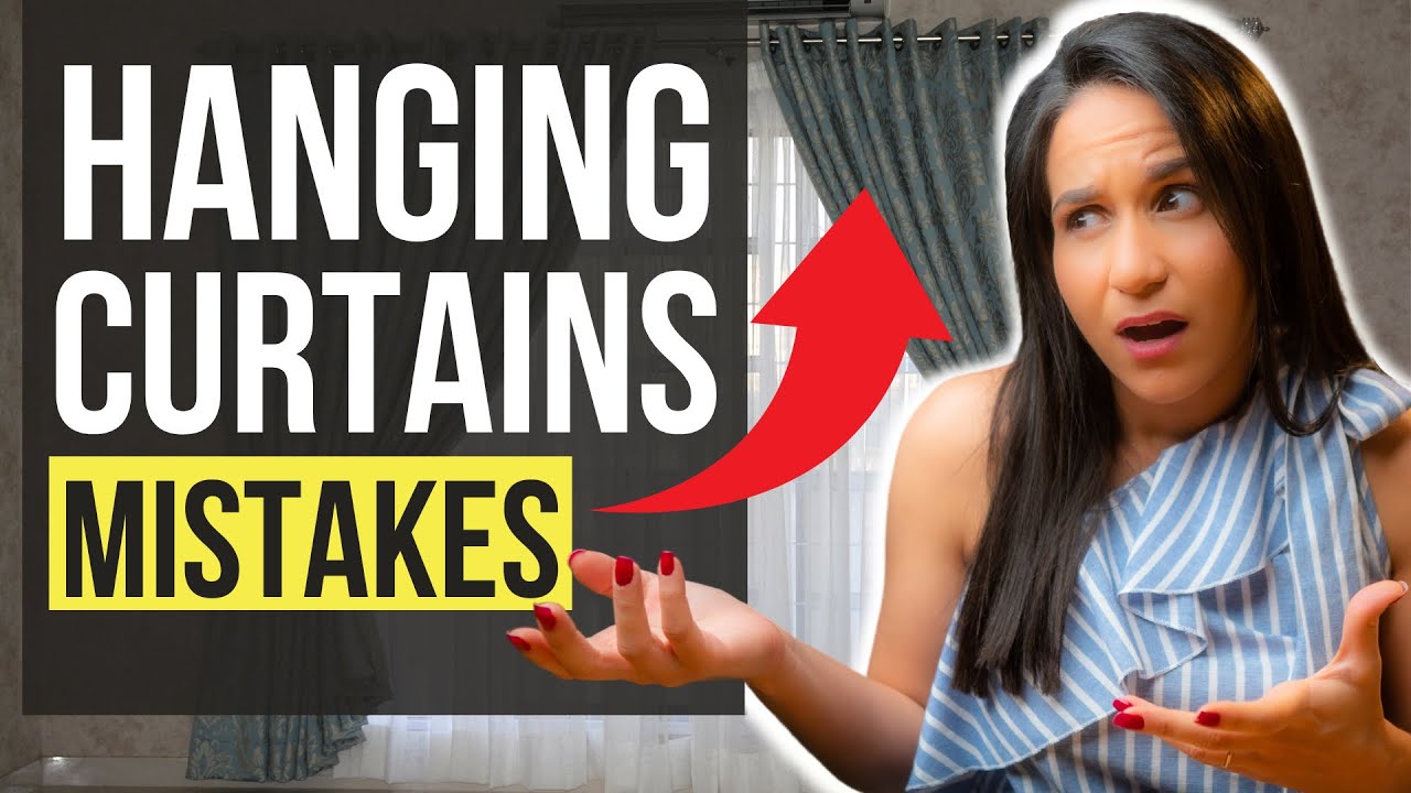 Hanging Curtains Top 7 Mistakes and how to Fix them Now! Interior Design, Home Decor Ideas & Tips