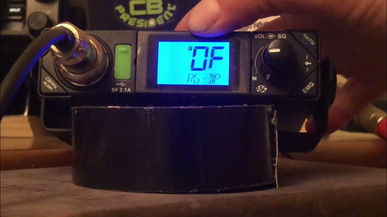 6 Roger Beeps on President Bill 2 AM/FM CB Radio YouTube