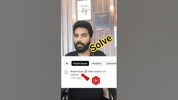 Known issue: 🚨 Video captions not working l yt studio video captions kya hai new update 2025