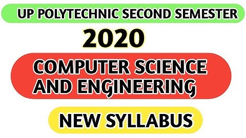 #polytechnic computer science and engineering 2nd semester syllabus|#computer science and engineerin
