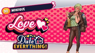 Full Story & Love Ending Walk-Through for Monique | DATE EVERYTHING