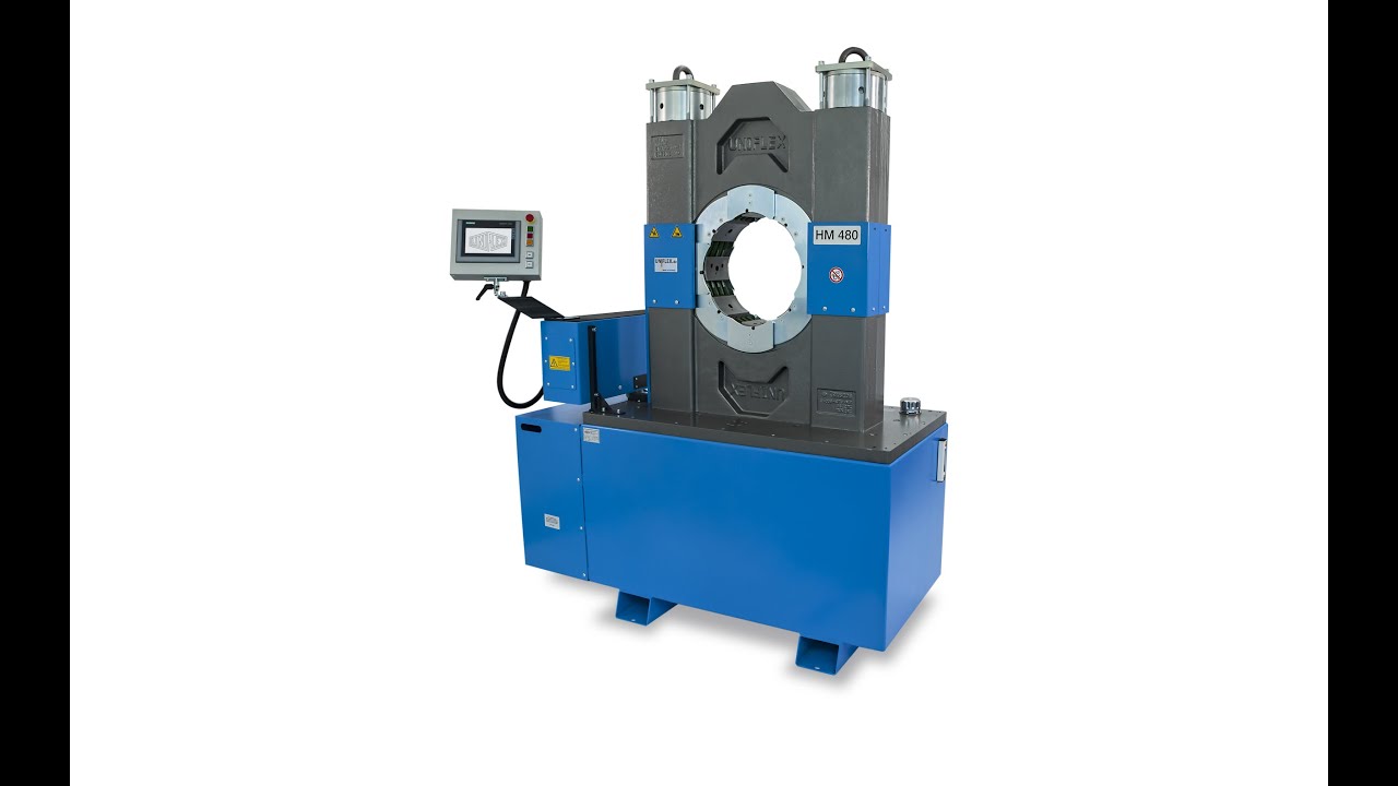 UNIFLEX HM 480 Crimper Hydraulic Production Crimper Schlauchpresse