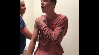 Blake Gray is afraid of injections