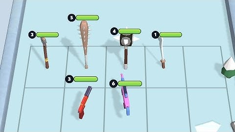 Max Level In Merge Master : Weapon Evolution Game ! Merge Gameplay