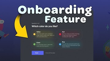 Try This New *ONBOARDING* Feature on your Discord Server