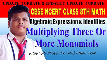 multiplying three or more monomials