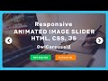 Responsive image slider using html css  owl carousel tutorial in hindi  urdu